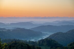 Sonnenaufgang auf dem Schauenberg