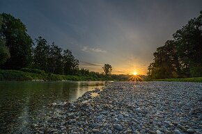 Sonnenaufgang an der Thur